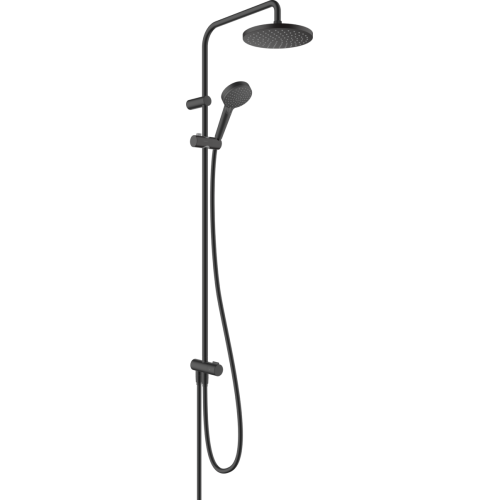 Купити Душова система чорний матовий Hansgrohe 26272670 Vernis Blend в Києві vannaja.kiev.ua