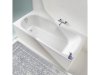 Купить Kaldewei 112800010001 SANIFORM PLUS 1128 0001 0001 Mod.375-1 180x80 Ванная Стальная Германия в Киеве vannaja.kiev.ua