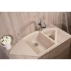 Купити Трапециевидная Мийка купити Fancy Marble 113060007 Europa Гранітна 109 см колір пісочний в Києві vannaja.kiev.ua
