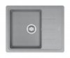 Купити Кухонна мийка Franke 1140565090 Basis BFG 611-62 114.0565.090 врізна прямокутна фраграніт Колір: сірий 62 на 50 см. в Києві vannaja.kiev.ua