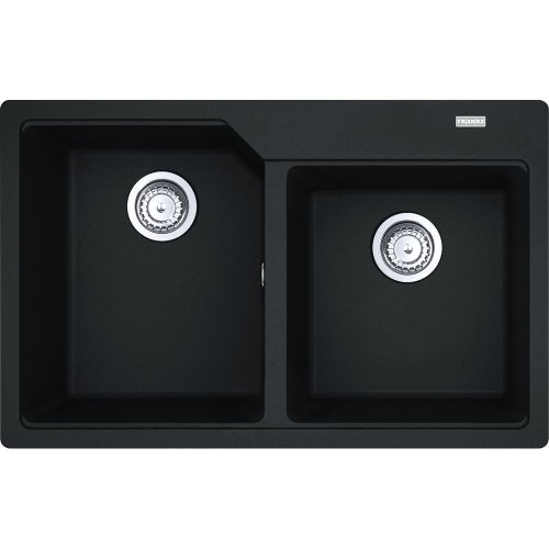 Кухонна мийка Franke UBG 620-78, накладна, 2 чаші, 78x50, граніт онікс (114.0701.790) Купити Кухонна мийка Franke UBG 620-78, накладна, 2 чаші, 78x50, граніт онікс (114.0701.790) в Києві vannaja.kiev.ua
