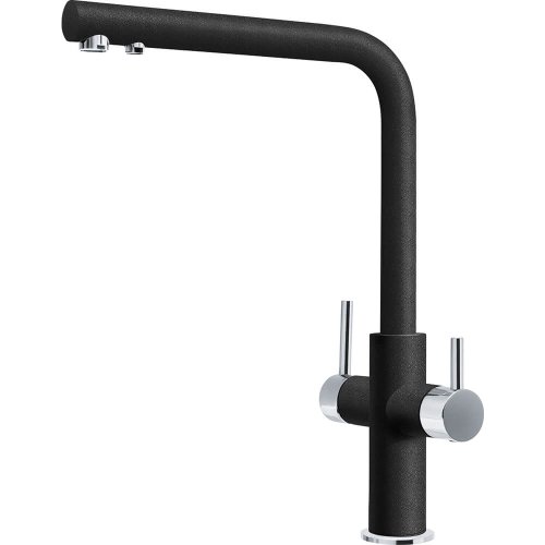 Смеситель для кухни Franke Neptune Clear Water, двухрычажный, оникс (115.0370.694) Купить Смеситель для кухни Franke Neptune Clear Water, двухрычажный, оникс (115.0370.694) в Киеве vannaja.kiev.ua