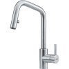 Купить Смеситель для кухни 1150529207 Franke Kubus Pull Down Spray 115.0529.207 нержавеющая сталь в Киеве vannaja.kiev.ua