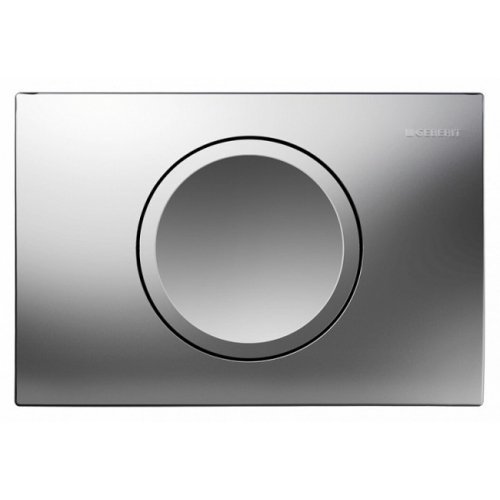 Купити 115.109.46.1 Кнопка Geberit Delta15 (Дельта 15) матовий хром 115109461 в Києві vannaja.kiev.ua
