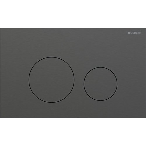 Клавиша смыва Geberit Sigma40 Round, двойной смыв, нерж.сталь, черный хром матовый (115.628.QD.1) Купить Клавиша смыва Geberit Sigma40 Round, двойной смыв, нерж.сталь, черный хром матовый (115.628.QD.1) в Киеве vannaja.kiev.ua