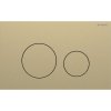 Клавиша смыва Geberit 115628QF1 Sigma40 Round, двойной смыв, нерж.сталь, латунь матовая (115.628.QF.1) Купить Клавиша смыва Geberit 115628QF1 Sigma40 Round, двойной смыв, нерж.сталь, латунь матовая (115.628.QF.1) в Киеве vannaja.kiev.ua