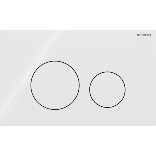 Клавиша смыва Geberit Sigma40 Round, двойной смыв, стекло, белый (115.628.SI.1) Купить Клавиша смыва Geberit Sigma40 Round, двойной смыв, стекло, белый (115.628.SI.1) в Киеве vannaja.kiev.ua