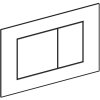 Клавиша смыва Geberit Sigma40 Square, нерж.сталь матовая, черный хром (115.629.QD.1) Купить Клавиша смыва Geberit Sigma40 Square, нерж.сталь матовая, черный хром (115.629.QD.1) в Киеве vannaja.kiev.ua