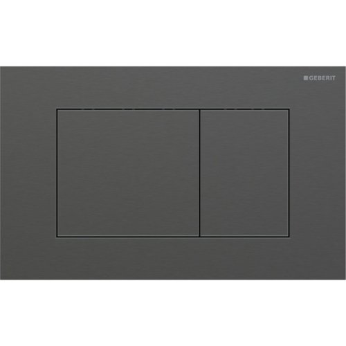 Клавиша смыва Geberit Sigma40 Square, нерж.сталь матовая, черный хром (115.629.QD.1) Купить Клавиша смыва Geberit Sigma40 Square, нерж.сталь матовая, черный хром (115.629.QD.1) в Киеве vannaja.kiev.ua