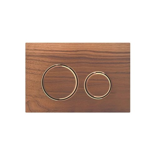Купить Geberit Sigma21 Кнопка смыва 115.650.JX.1, черный орех/красное золото 115650JX1 в Киеве vannaja.kiev.ua