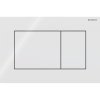 Купить Клавиша смыва Geberit 115.660.11.1 Sigma01 Square, двойной смыв, пластик, белый 115660111 в Киеве vannaja.kiev.ua