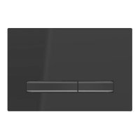 Geberit Sigma20 115882011 Кнопка смыва 115.882.01.1 двойной смыв кнопки: белые матовые; декоративные кольца: белые
