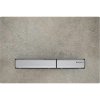 Купить Клавиша смыва под имитацию бетона Geberit 115.788.JV.2 Sigma 50 115788JV2 двойной смыв цвет металла Хром в Киеве vannaja.kiev.ua