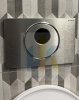 Купить смывная кнопка Geberit 115.856.SN.6 Sigma10 нержавеющая сталь матовая HyTronic клавиша электронная 230В, двойной смыв, автоматический, бесконтактный, ручной 115856SN6 в Киеве vannaja.kiev.ua
