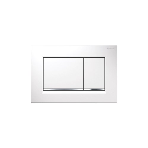 Купить Geberit 115.883.JT.1 Sigma30 Двойная клавиша смыва 115883JT1 Белая матовая в Киеве vannaja.kiev.ua