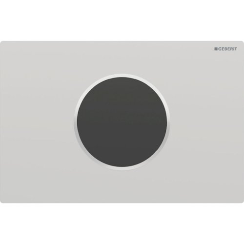 Система эл. управление смывом Geberit, от сети, двойной смыв, клавиша Sigma10, матовый хром (115.907.JQ.6) Купить Система эл. управление смывом Geberit, от сети, двойной смыв, клавиша Sigma10, матовый хром (115.907.JQ.6) в Киеве vannaja.kiev.ua