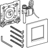 Система пневматичного керування змивом уринала Geberit Sigma 30, легко чиститься, матовый/глянцевий хром (116.017.JQ.1) Купити Система пневматичного керування змивом уринала Geberit Sigma 30, легко чиститься, матовый/глянцевий хром (116.017.JQ.1) в Києві vannaja.kiev.ua