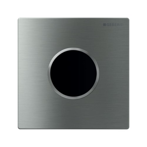 Купить Кнопка змиву Електронна в пісуарах Geberit HyTronic Sigma10 116.025.KH.1 Фронтальна 116025KH1 безконтактний змив, 230 В, хром глянцевий/хром мат в Киеве vannaja.kiev.ua