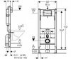 Купить инсталляцию Геберит с унитазом 118.315.21.1 Комплект Geberit Duofix PRO 20 Delta 12см все вместе 118315211 Купить Купить инсталляцию Геберит с унитазом 118.315.21.1 Комплект Geberit Duofix PRO 20 Delta 12см все вместе 118315211 в Киеве vannaja.kiev.ua