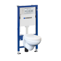 Система инсталляции для унитаза 2 в 1 Grohe Rapid SL UA388400WG