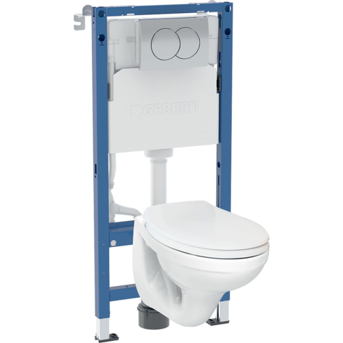 Комплект инсталляции Geberit Duofix PRO 20 с клавишей Delta 12, хром + унитаз с сиденьем Kolo, белый (118.315.21.3) Купить Комплект инсталляции Geberit Duofix PRO 20 с клавишей Delta 12, хром + унитаз с сиденьем Kolo, белый (118.315.21.3) в Киеве vannaja.kiev.ua