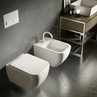 Крышка для унитаза SoftClose Hatria Bianca, белый (Y1VB01)