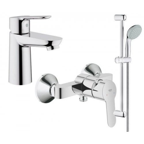 Купить Набор смесителей 3 в 1 GROHE 123208 BAU EDGE 123208S UA123208S0 в Киеве vannaja.kiev.ua