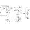 Купить Набор смесителей 3 в 1 GROHE 123208 BAU EDGE 123208S UA123208S0 в Киеве vannaja.kiev.ua