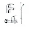 Купить Набор смесителей 3 в 1 GROHE EUROECO 123226S UA123226S0 в Киеве vannaja.kiev.ua