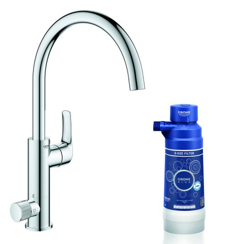 Купить Комплект смесителя для кухни с фильтром Grohe Blue Pure 123757KE в Киеве vannaja.kiev.ua