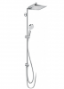 Купить Купить 27289000 + 71600000 Душевая система Hansgrohe Crometta E 240 1jet Showerpipe Reno + Смеситель HANSGROHE Logis однорычажный хром в Киеве vannaja.kiev.ua