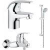 Купити Комплект змішувачів для ванної кімнати Grohe Euroeco 124428 в Києві vannaja.kiev.ua