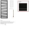 Сушка для рушників WLZIG107050KIHEE8TS1D електричний Terma ZIGZAG 1070 * 500 колір HEBAN підключення E8 Split 400 W чорний купити Купити Сушка для рушників WLZIG107050KIHEE8TS1D електричний Terma ZIGZAG 1070 * 500 колір HEBAN підключення E8 Split 400 W чорний купити в Києві vannaja.kiev.ua