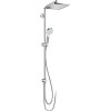 Купить Набор смесителей для ванны 3 в 1 hansgrohe 20200002 (27289000, 71104000, 71400000) Logis однорычажный хром душевая стойка лейка 240 мм купить в Киеве vannaja.kiev.ua
