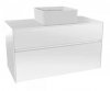 Купить Тумба под раковину Villeroy&Boch Collaro C03800DH подвесная купить 100 см белая в Киеве vannaja.kiev.ua