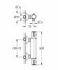 Купить Душевая система Grohe New Tempesta Rustic System 200 27399000 ручной душ 4 режима + Смеситель для душа с термостатом Grohe Grohtherm 800 хром 34558000 с доставкой в Киеве vannaja.kiev.ua