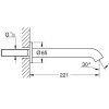 Излив для ванны металлического цвета Grohe 13449DC1 Essence supersteel Купить Излив для ванны металлического цвета Grohe 13449DC1 Essence supersteel в Киеве vannaja.kiev.ua