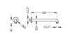 Душовою кронштейн 300 мм Tres Showers Head (13462101) Купити Душовою кронштейн 300 мм Tres Showers Head (13462101) в Києві vannaja.kiev.ua