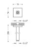 Душевой кронштейн 290 мм Tres Showers Head (13462202) Купить Душевой кронштейн 290 мм Tres Showers Head (13462202) в Киеве vannaja.kiev.ua