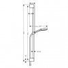 Купить Hansgrohe 24170700 Душевой набор Pulsify Select со штангой 90 см 3 режима матовый белый купить   в Киеве vannaja.kiev.ua