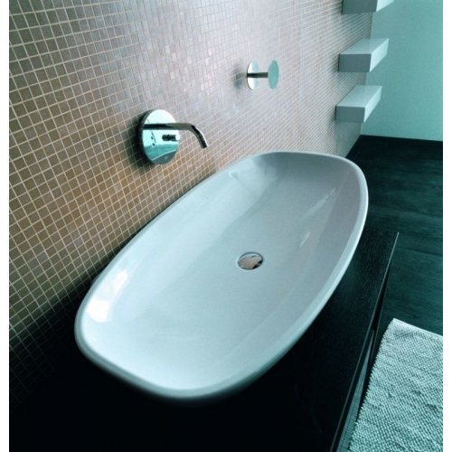 Купить Керамическая раковина 95 см Flaminia Nuda, white (5082) в Киеве vannaja.kiev.ua