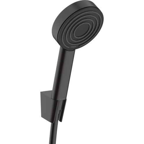 Купить Черный матовый 24301670 Душевой набор hansgrohe Pulsify 105 1jet с душевым шлангом 125 см купить недорого  в Киеве vannaja.kiev.ua