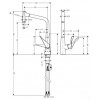 Hansgrohe 14820000 Metris 14820 Кухонний змішувач з витяжним душем Купити Hansgrohe 14820000 Metris 14820 Кухонний змішувач з витяжним душем в Києві vannaja.kiev.ua