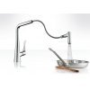 Hansgrohe 14820000 Metris 14820 Кухонний змішувач з витяжним душем Купити Hansgrohe 14820000 Metris 14820 Кухонний змішувач з витяжним душем в Києві vannaja.kiev.ua