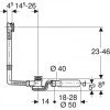 Слив-перелив Сифон для ванны с кнопкой Geberit 150.755.21.6 PushControl D52 150755216 хром глянец Купить Слив-перелив Сифон для ванны с кнопкой Geberit 150.755.21.6 PushControl D52 150755216 хром глянец в Киеве vannaja.kiev.ua