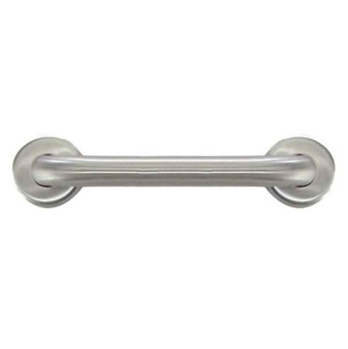 Купить Поручень прямой NOFER 450 мм из нержавеющей стали AISI 304, Satin (15054.45.S) в Киеве vannaja.kiev.ua