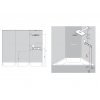Hansgrohe 15310180 RainSelect Прихована частина для 2 споживачів Купити Hansgrohe 15310180 RainSelect Прихована частина для 2 споживачів в Києві vannaja.kiev.ua