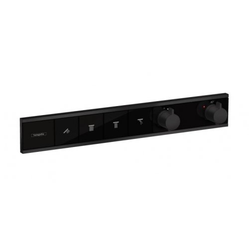 Термостатичний змішувач Hansgrohe RainSelect Matt Black (15382670) Купити Термостатичний змішувач Hansgrohe RainSelect Matt Black (15382670) в Києві vannaja.kiev.ua