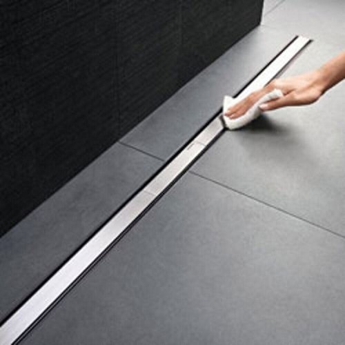 Купить линейные трапы Geberit CleanLine 60, 30-90 для тонких напольных покрытий (154.458.00.1) : L=30-90см дренажный канал 154458001 в Киеве vannaja.kiev.ua