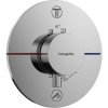 Купить встроенный термостат душ 15554000 hansgrohe ShowerSelect Comfort S, на 2 потребителя, хром в Киеве vannaja.kiev.ua